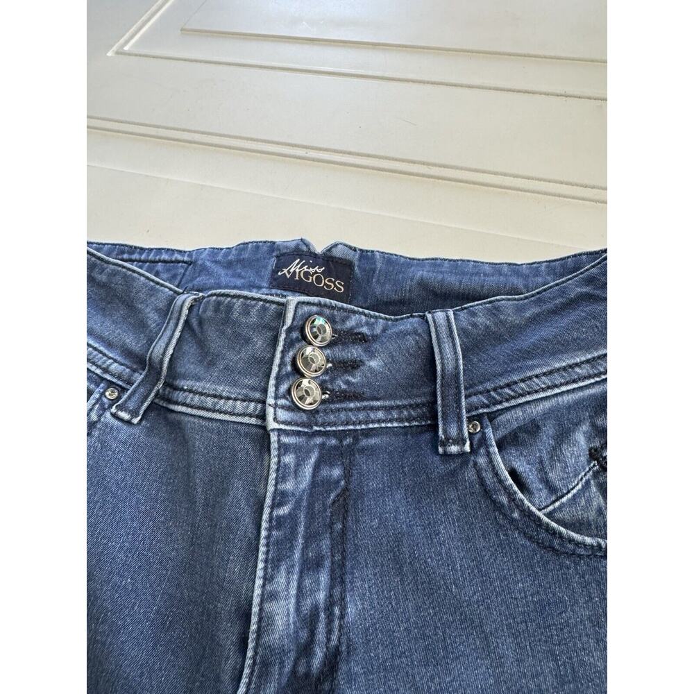 Miss Vigoss Vintage Womens Sz 10 Y2K Straight Leg Medium Wash Blue Jeans Denim - Picture 2 of 8